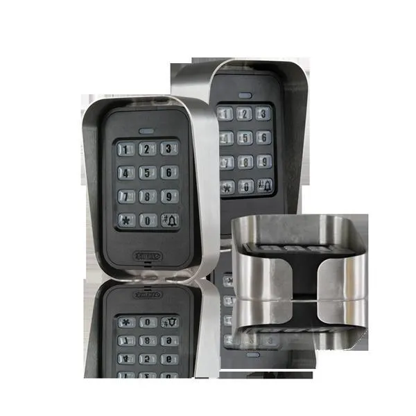 SHERLO S/STEEL KEYPAD RAINSHIELD