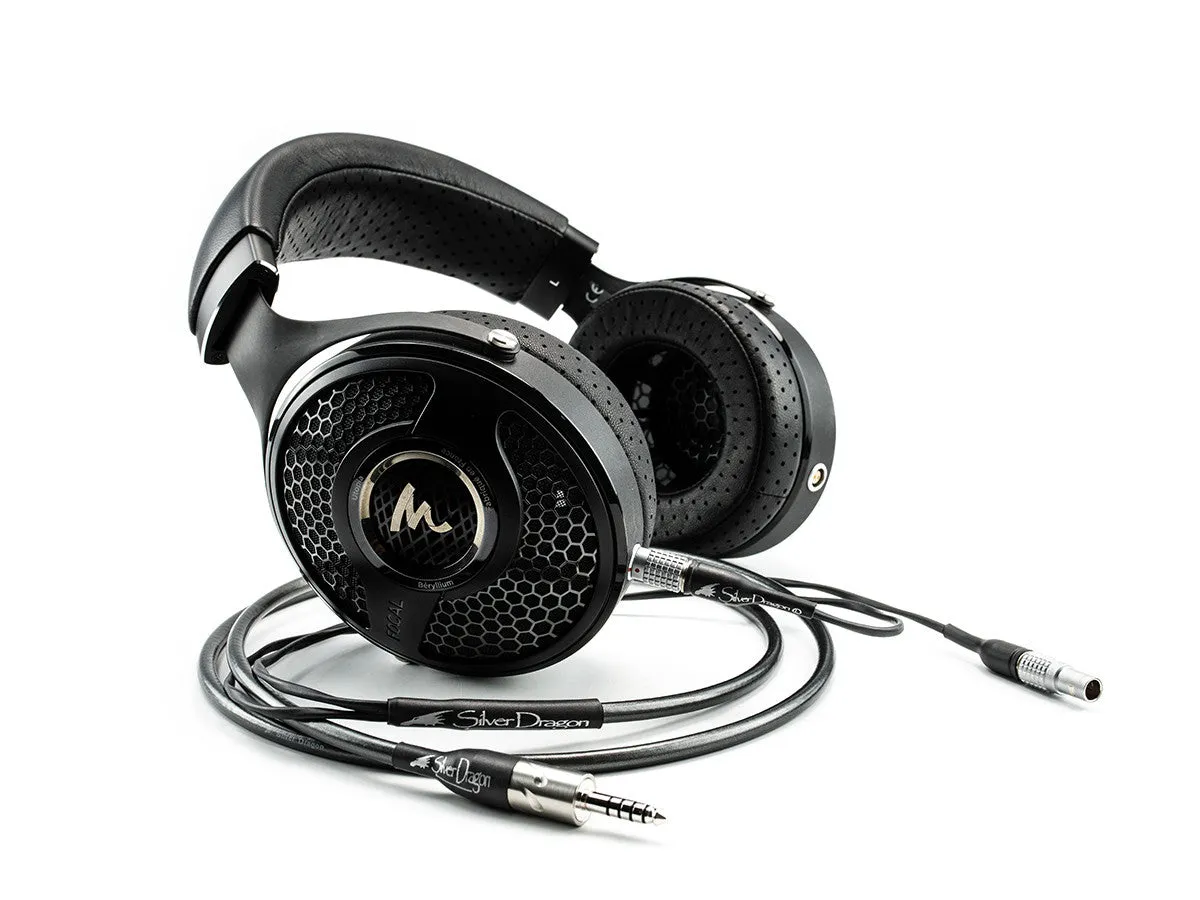 Silver Dragon Premium Cable for Focal Utopia Headphones