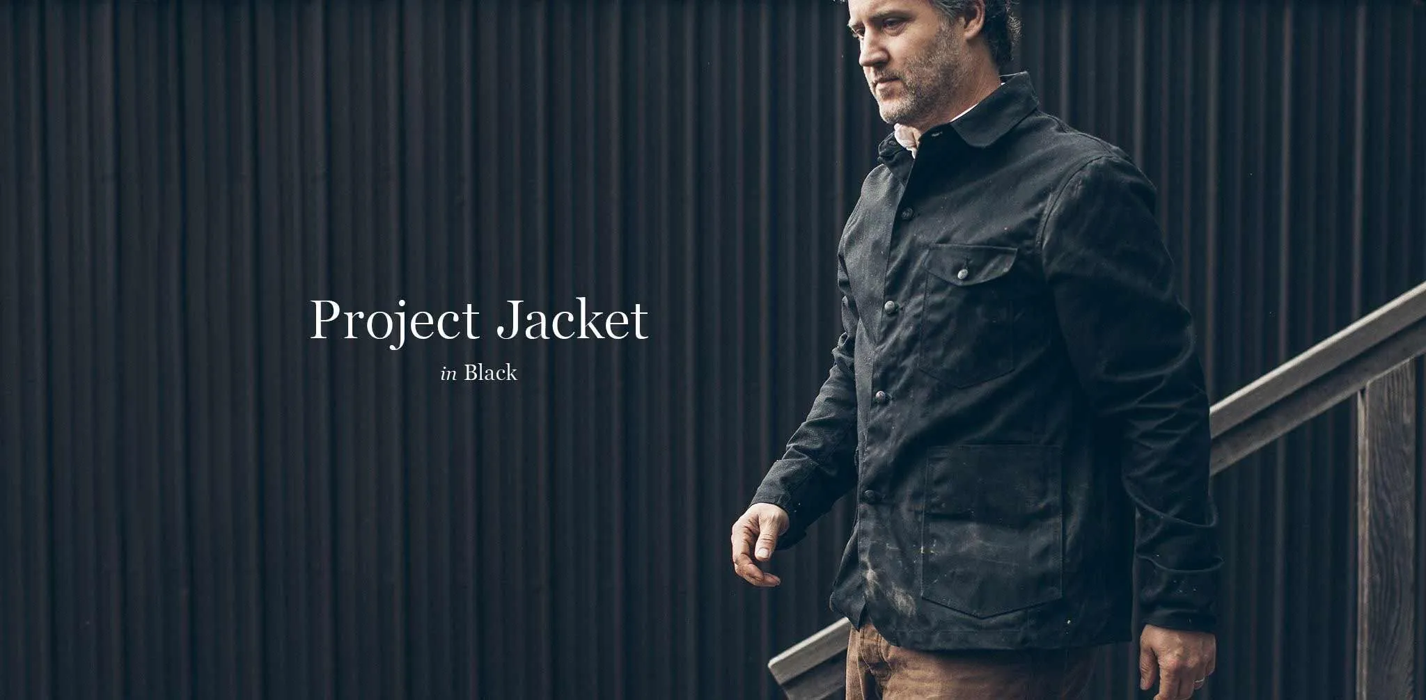 The Project Jacket in Black