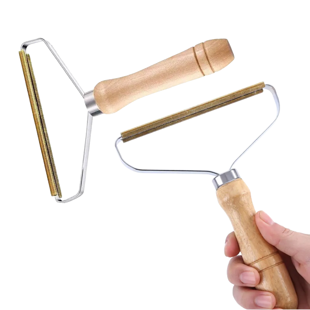 Wooden pet hair Remover