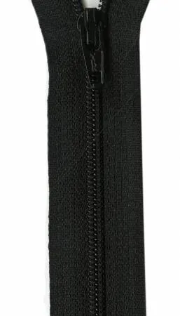 ZIPLON COIL ZIPPER BLACK 18"